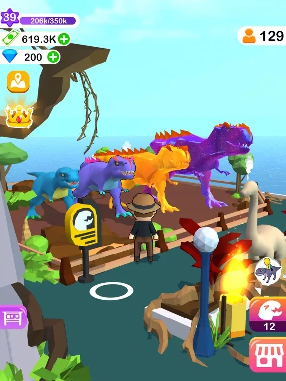 Dino Tycoon -строительная игра