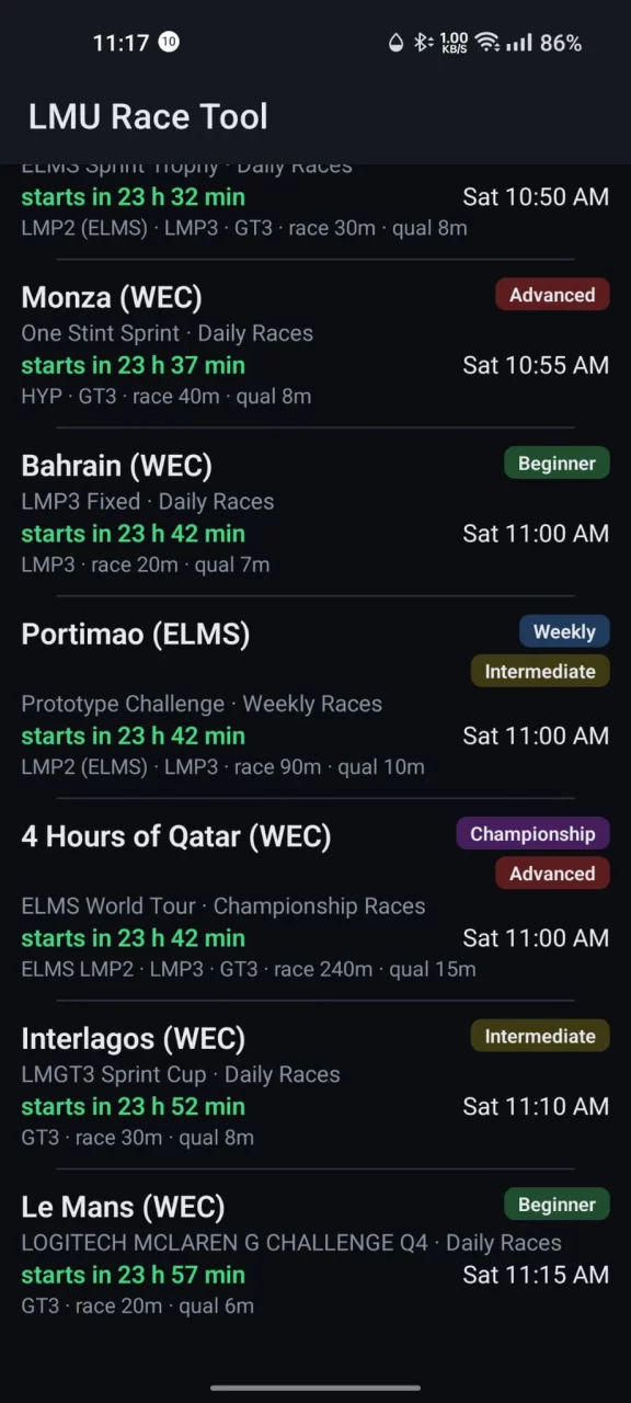 LMU TOOL for Le Mans Ultimate