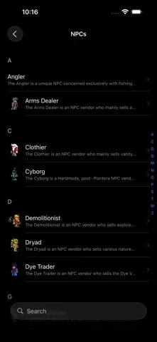 Helper for Terraria