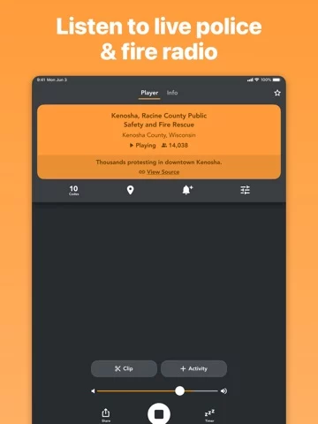 Police Scanner Radio & Fire