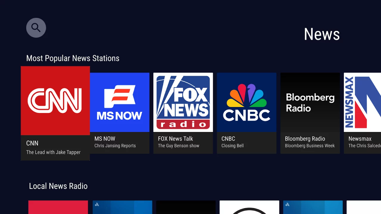 TuneIn Radio: Music & Sports