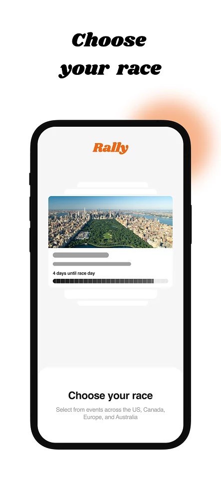 Rally- Voice Notes on Race Day
