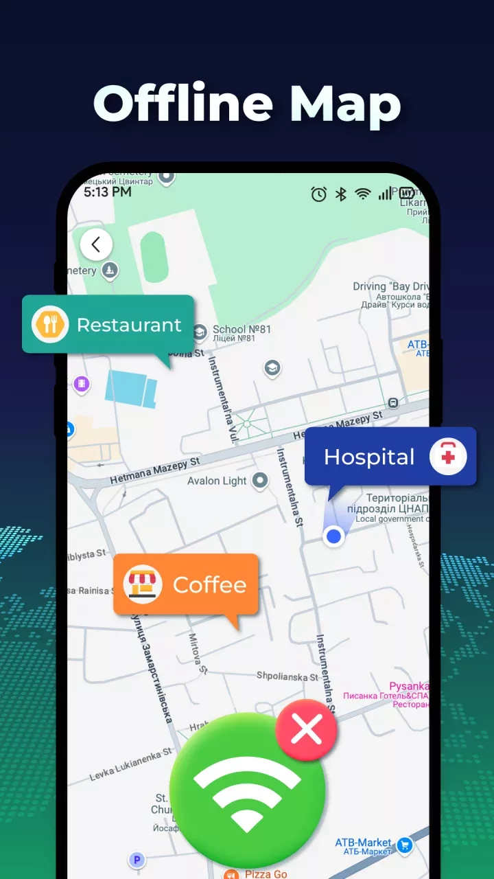 Rada Go: GPS, Maps, Location