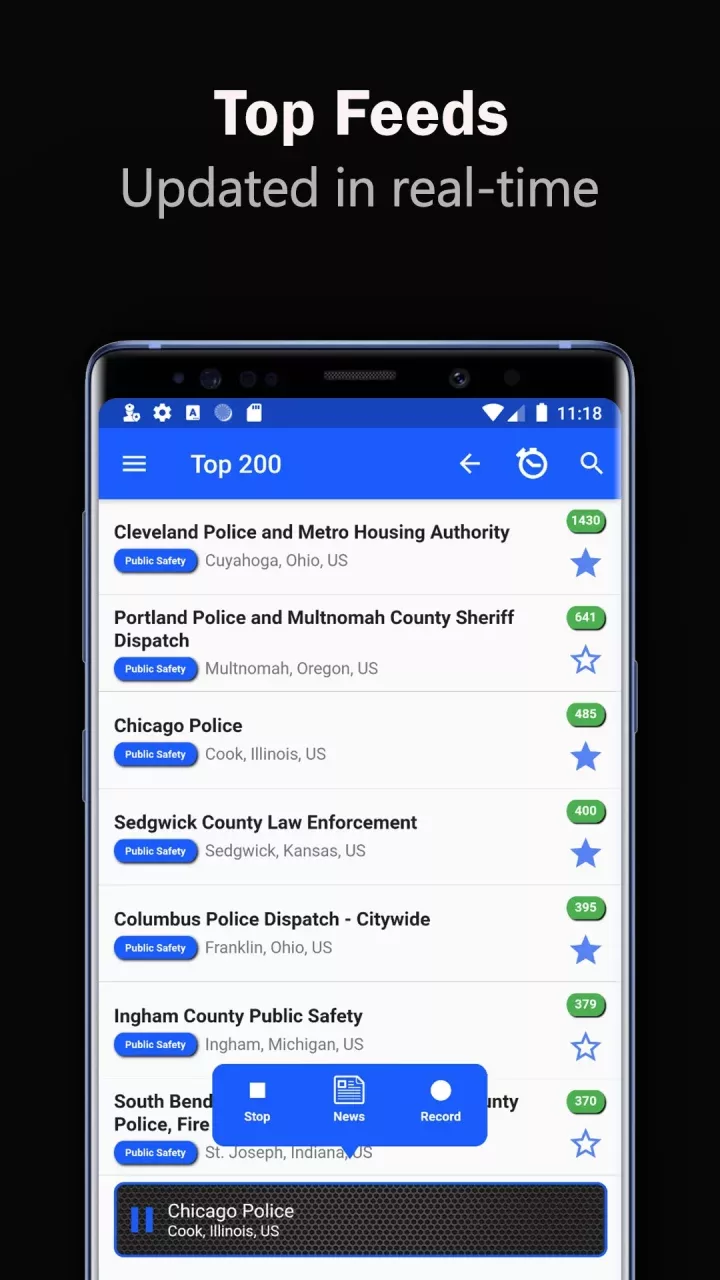 Police Scanner 5-0 Pro-Live FM