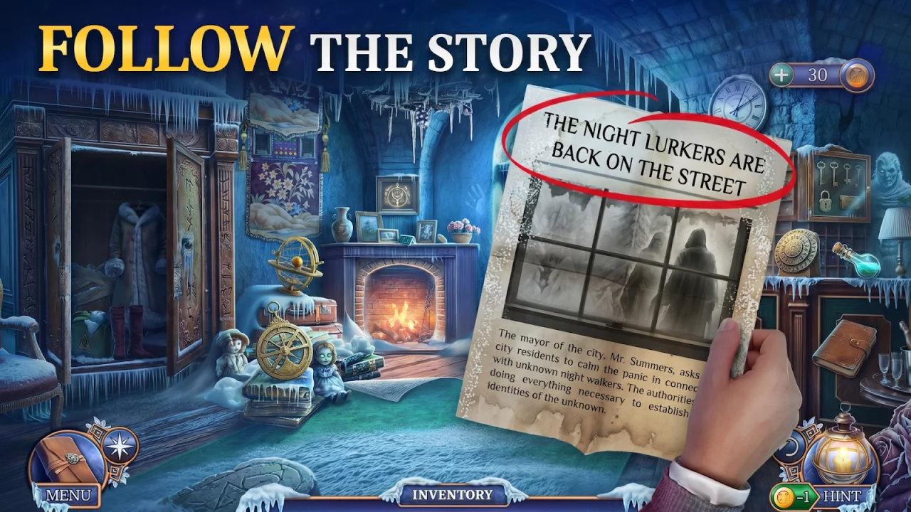 Icebound Secrets Hidden Object