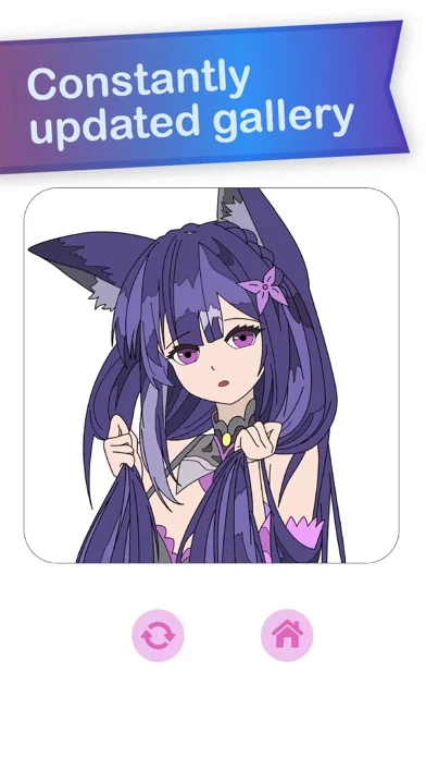 Kawaii Anime Coloring Book