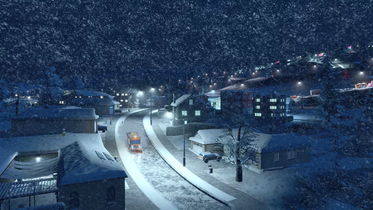 Cities Skylines - Snowfall