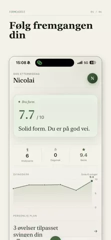 FormCaddie – AI-golftrener