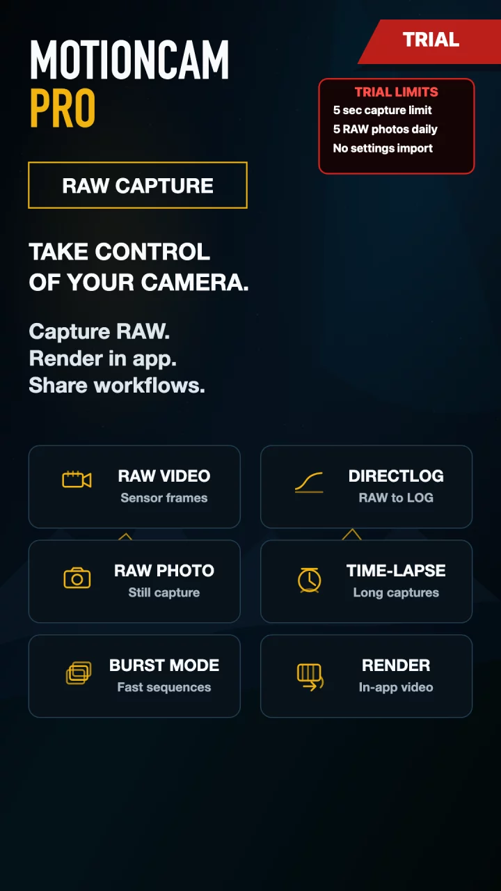 MotionCam Pro Trial (5 sec)