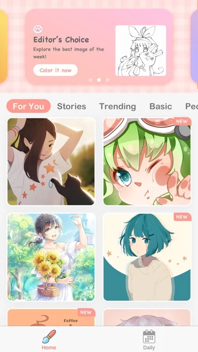Anime Paint - Color By Number