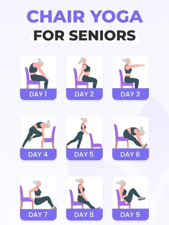 Chair Yoga for Seniors at Home