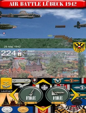 Lübeck 1942 Air Battle