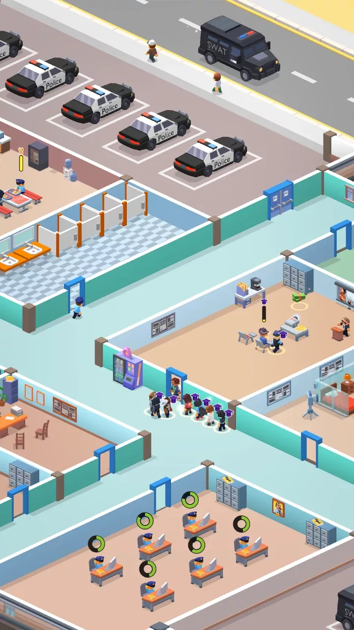 Police Department Tycoon Pro