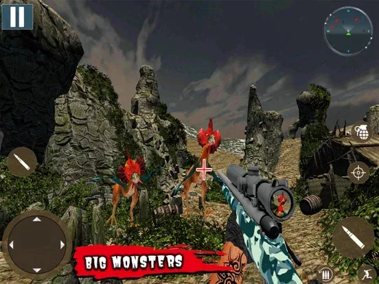 Wild Sniper Monster Game 3D