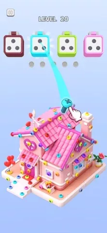 Screw Sort 3D - Болты и гайки