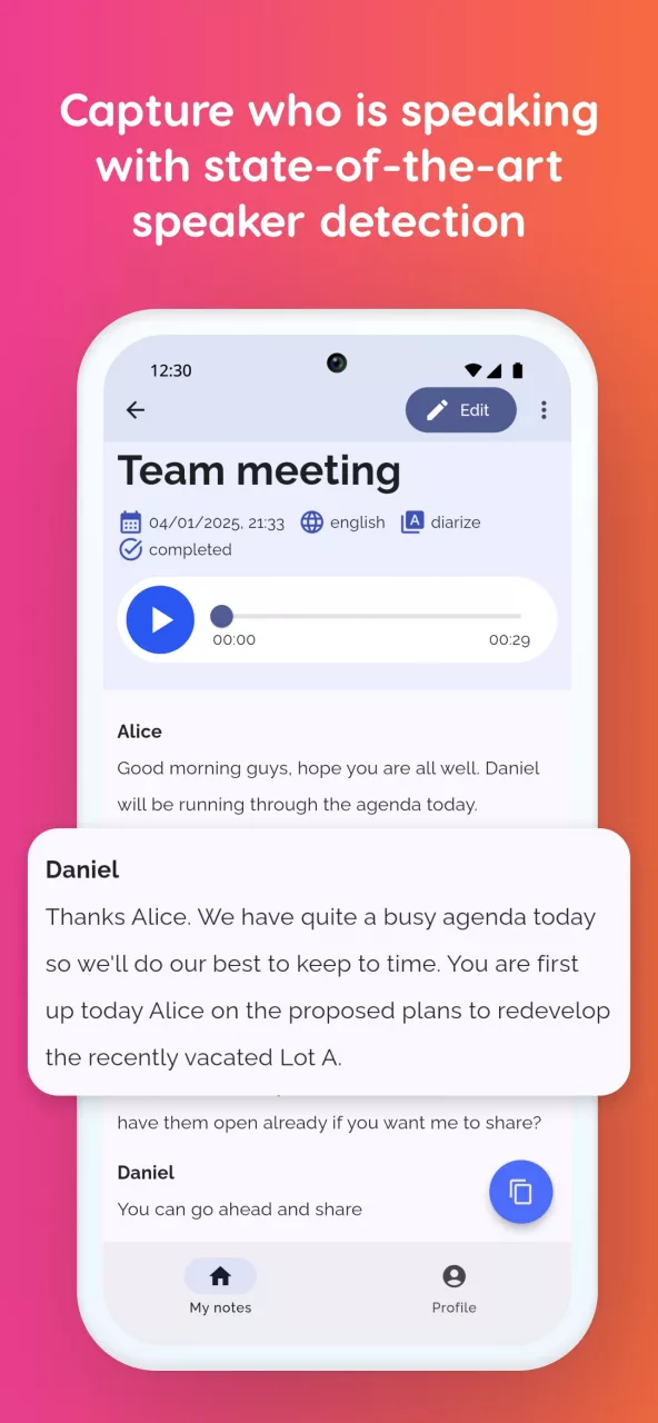 Scribe: Speech-to-text