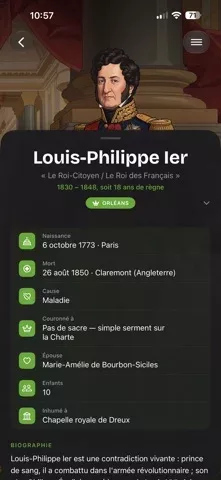Memoria : Rois de France