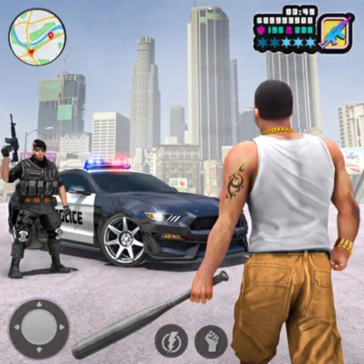 Police Simulator Cop Bike Game
