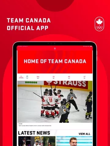 Team Canada Olympic App
