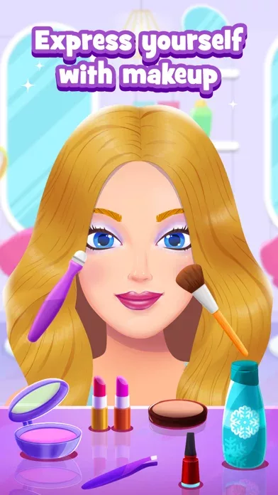 Kids Makeup Games & Hair Salon