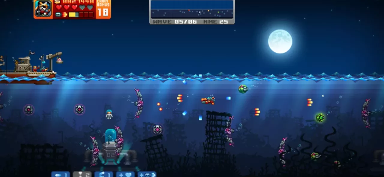 Aqua Kitty: Milk Mine Defender