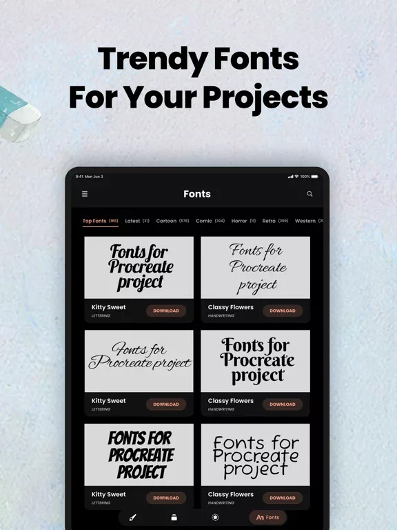 Brushes for Procreate Art