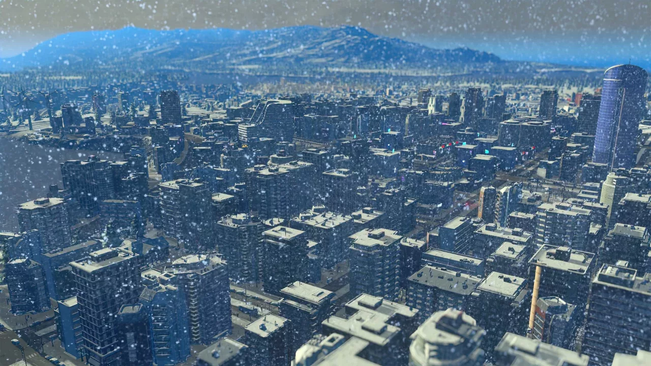 Cities Skylines - Snowfall