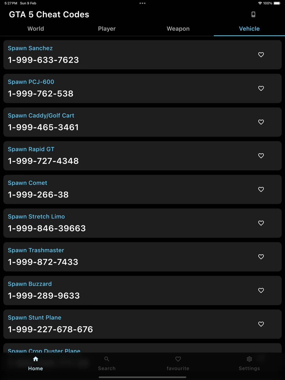 Cheat Codes for GTA Cheats Pro