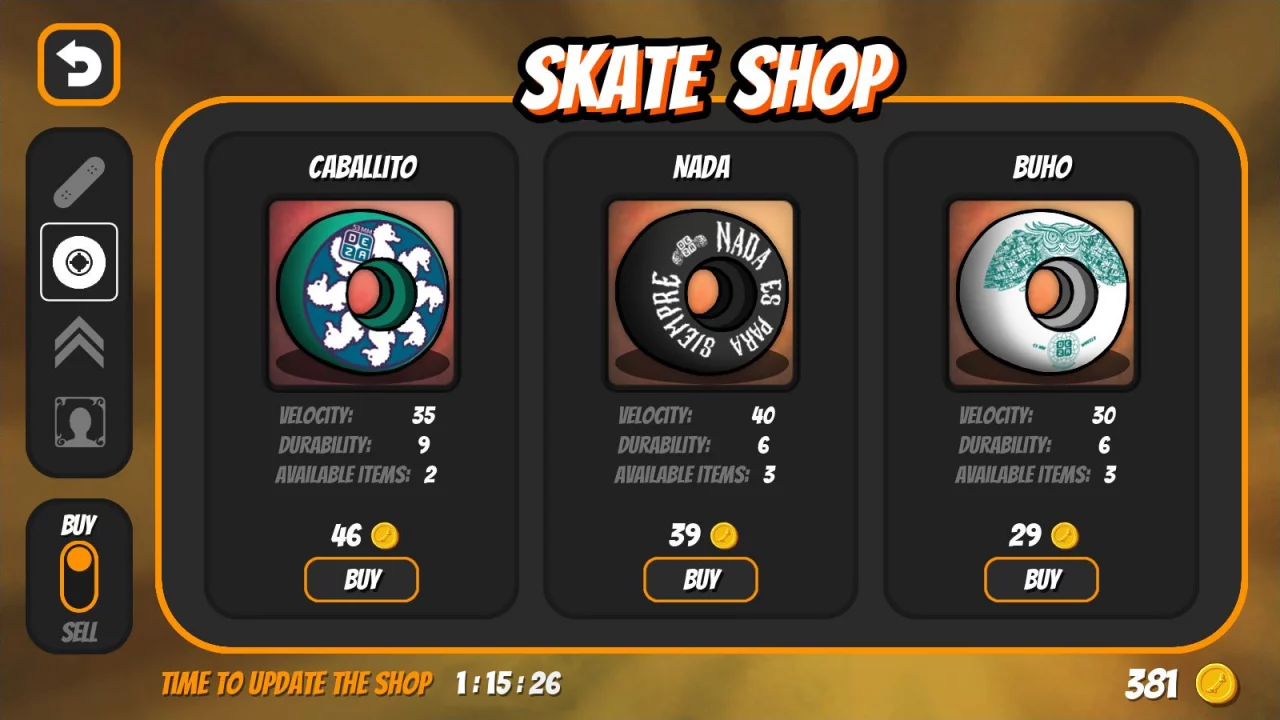 The Skater - skateboard game
