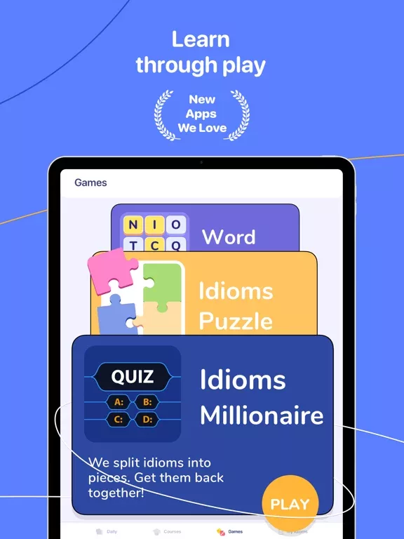 English language: Learn & Play