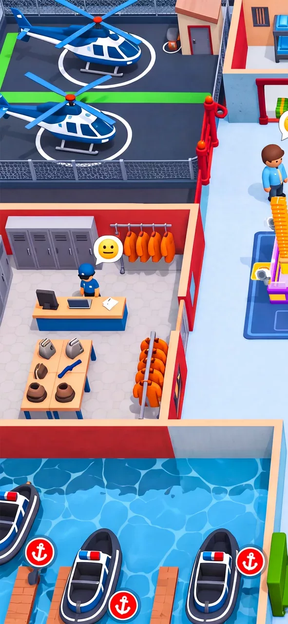 Police Station Idle