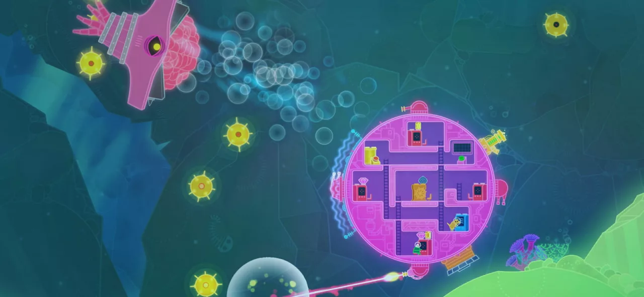 Lovers in a Dangerous Spacetime