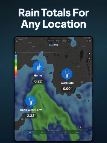 RainDrop - Rain Totals & Radar