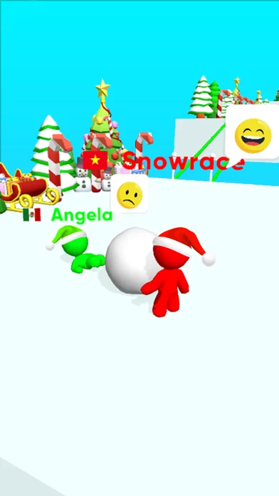 Snow Race 3D™: Fun Xmas Racing