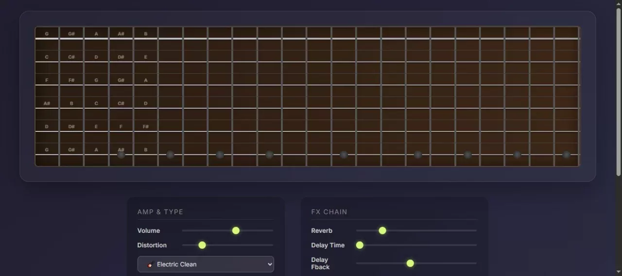 Virtual Guitar Pro