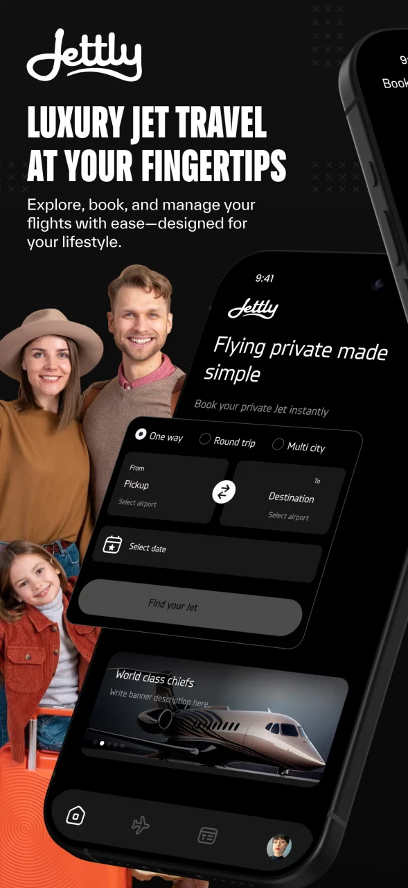 Jettly: Private Jet Charter