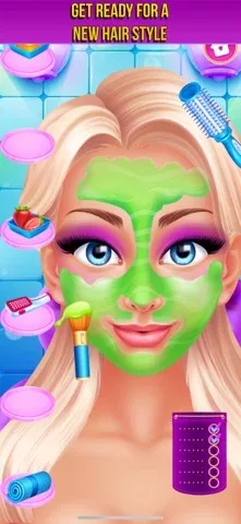 Hair Salon Makeover Games