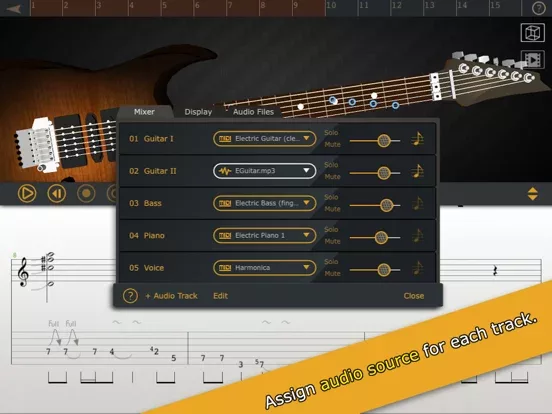 Mulody - Guitar Tab Player