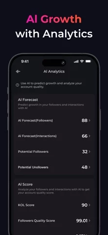 Reports+ for Followers Tracker