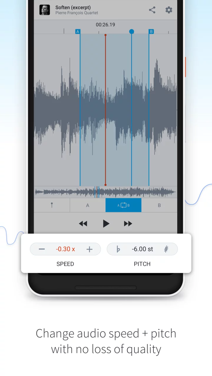 AudioStretch:Music Pitch Tool