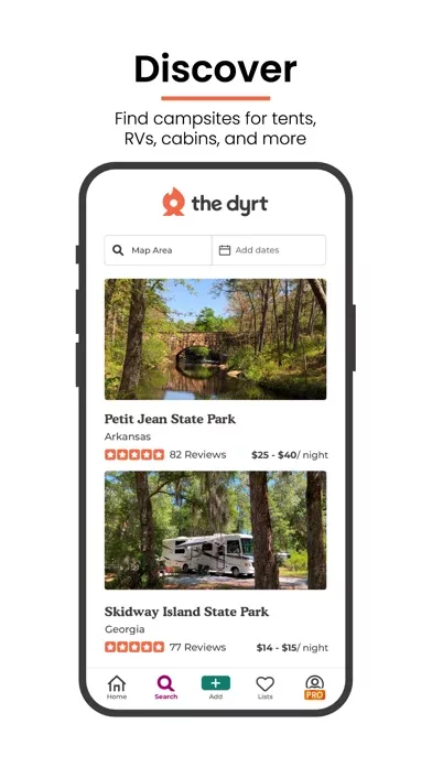 The Dyrt: RV & Free Camping