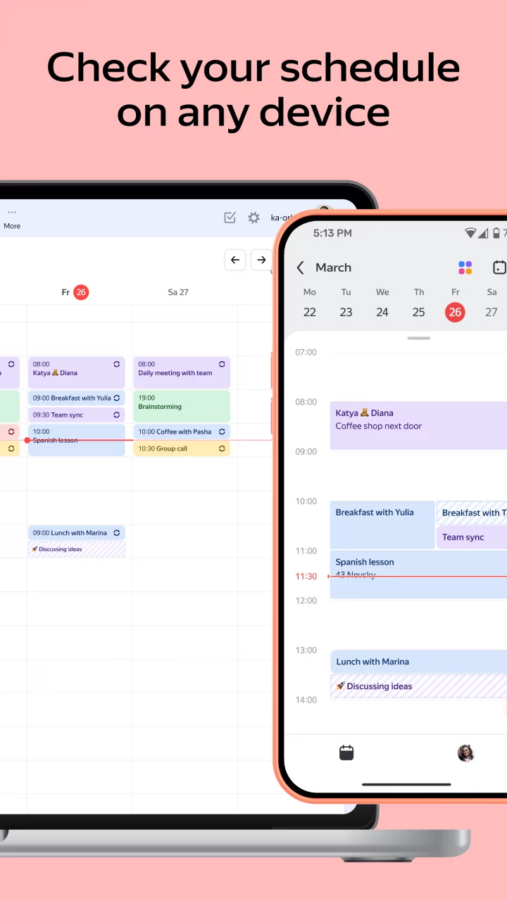 Yandex Calendar