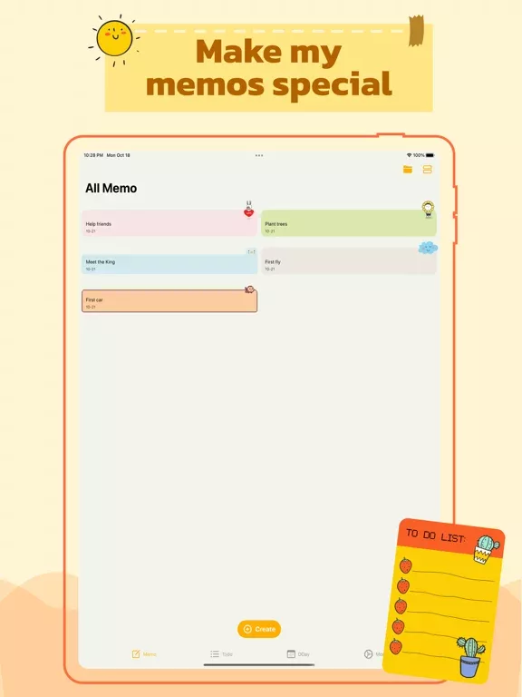 Cumo - Cute Note DDay Todo