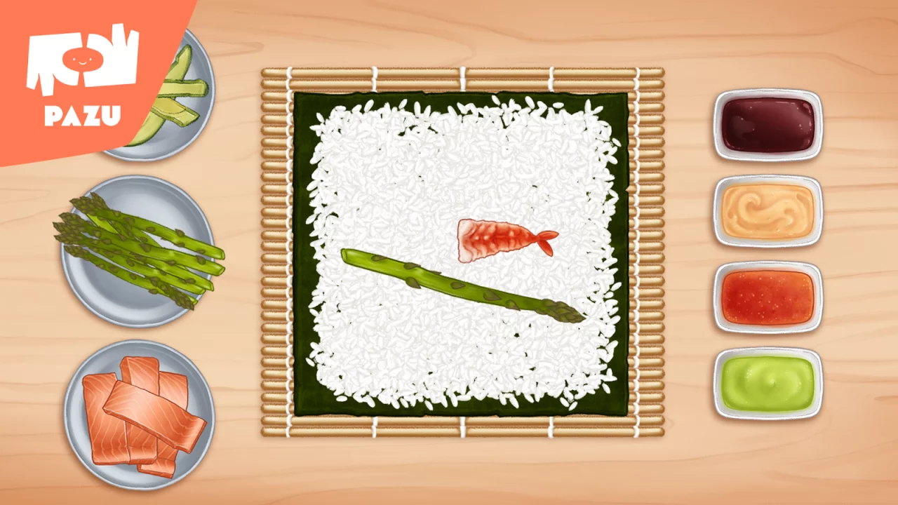 Sushi Maker Kids Cooking Games