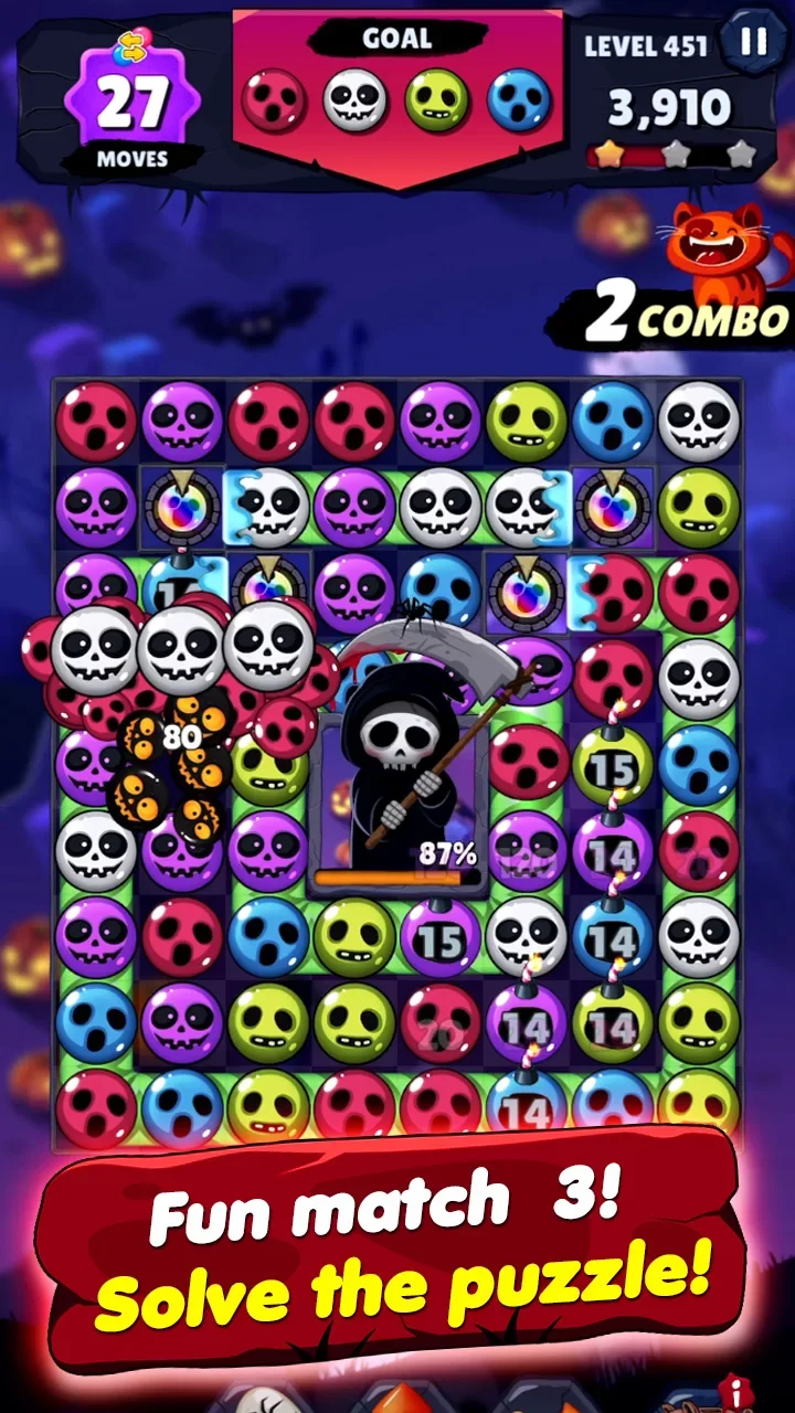 Witch Match Puzzle