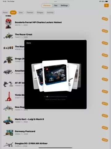 Tracker for LEGO®