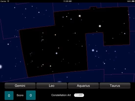 Constellations Quiz Game