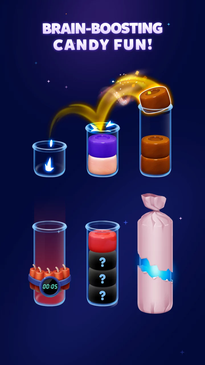 Candy Sort - Color Puzzle Game