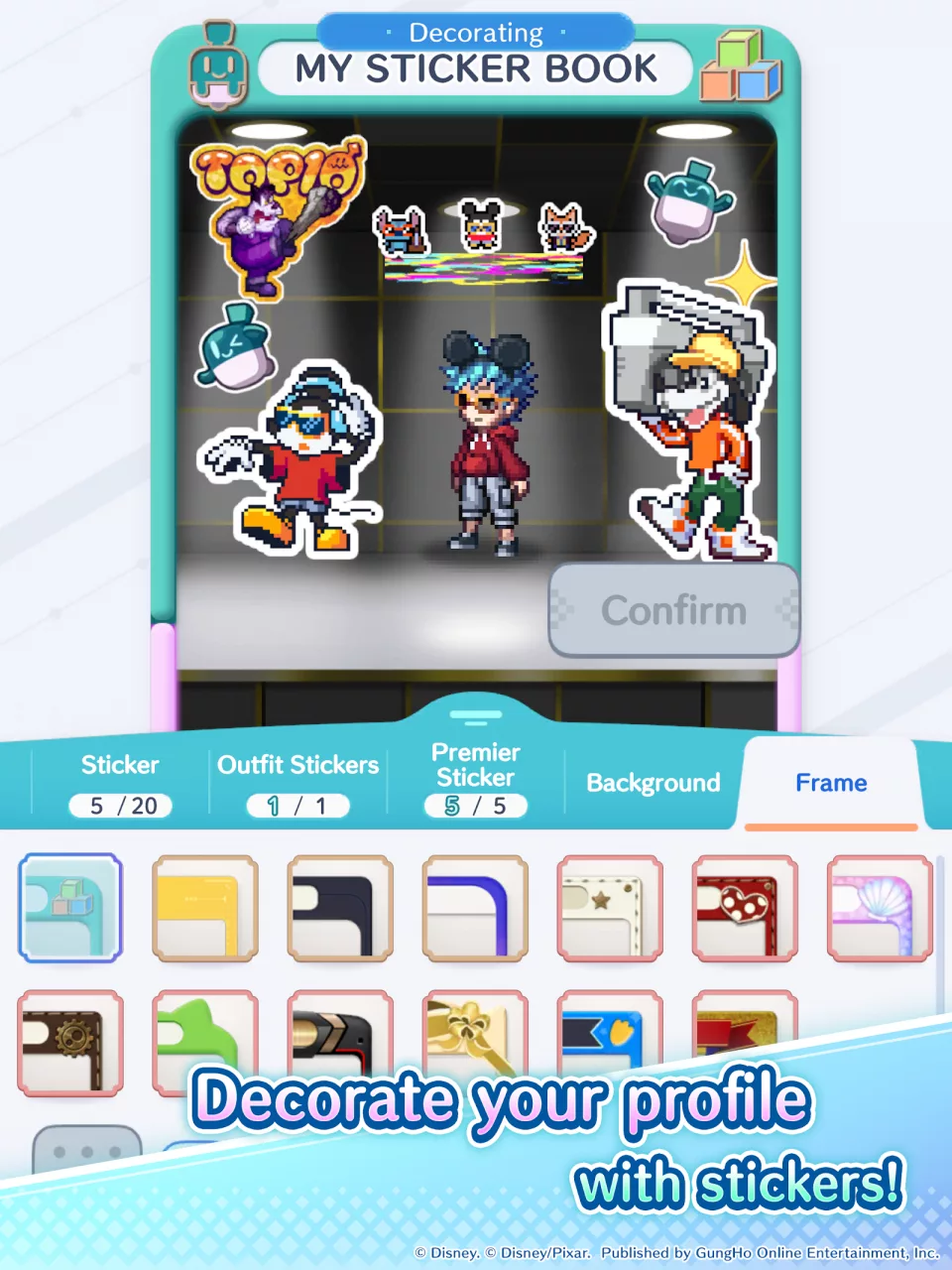Disney Pixel RPG