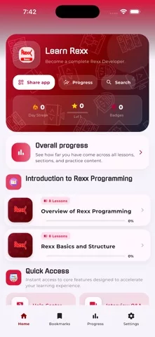 Learn Rexx Programming Offline